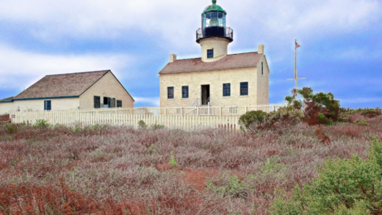 Old Point Loma Lighthouse, San Diego.