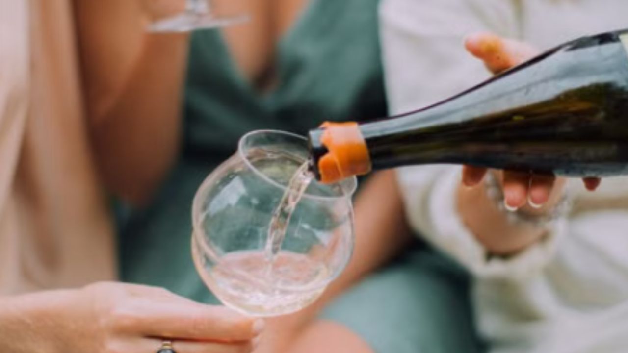 A group of women enjoying drinks.